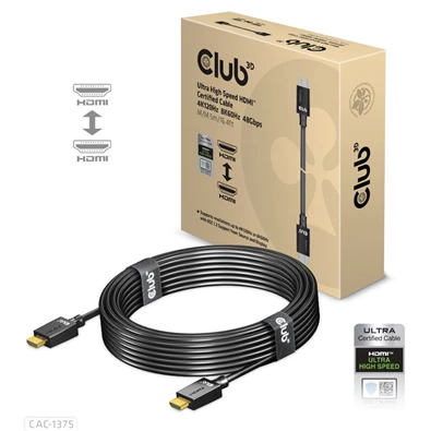 CLUB3D HDMI 2.1 - Ultra High Speed HDMI 4K 120Hz 5m kábel