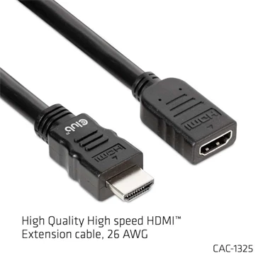 CLUB3D High Speed HDMI 4K60Hz - High Speed HDMI 4K60Hz 5m hosszabbító kábel