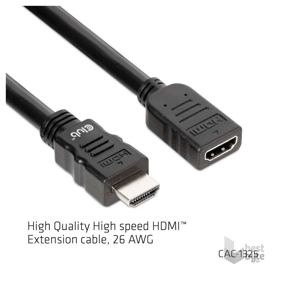 CLUB3D High Speed HDMI 4K60Hz - High Speed HDMI 4K60Hz 5m hosszabbító kábel