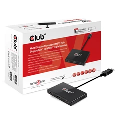 CLUB3D Sensevision Displayport -3x HDMI HUB