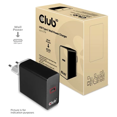 CLUB3D USB-C 27W power adapter