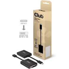 CLUB3D USB 3.1 Type C - DVI-D adapter