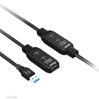 CLUB3D USB 3.2 Active Repeater 15m kábel
