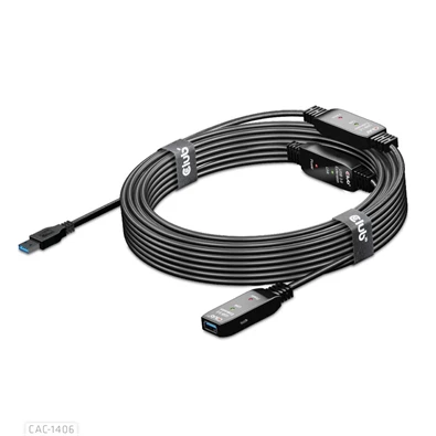 CLUB3D USB 3.2 Active Repeater 15m kábel