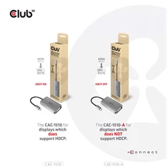 CLUB3D USB 3.2 Type C - DVI-D HDCP OFF adapter