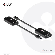 CLUB3D USB Type C - HDMI 4K120Hz Active Adapter