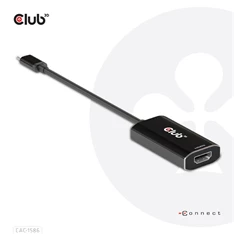 CLUB3D USB Type C - HDMI 4K120Hz Active Adapter