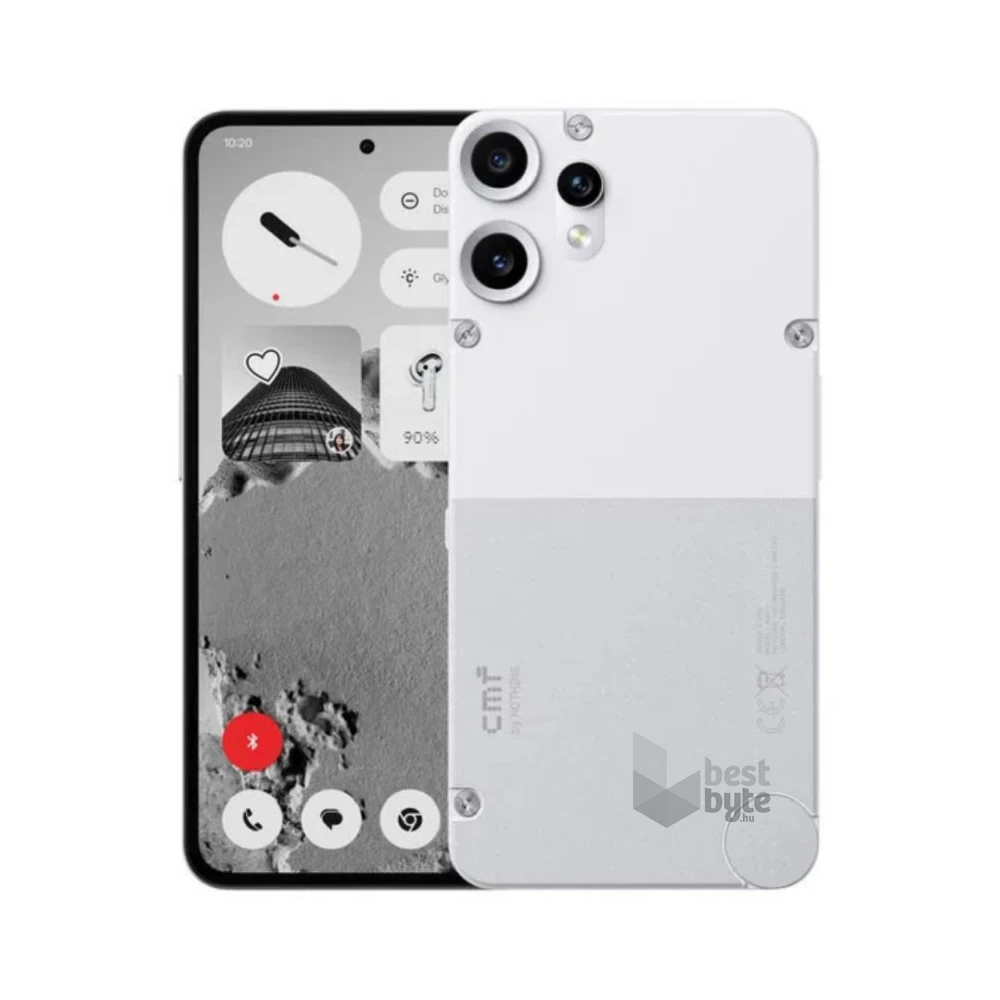 CMF Phone 2 Pro 8/128GB DualSIM kártyafüggetlen okostelefon - fehér (Android)