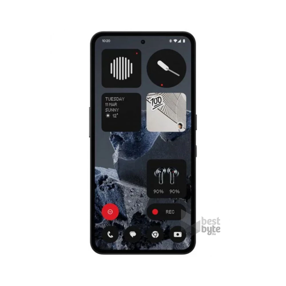 CMF Phone 2 Pro 8/128GB DualSIM kártyafüggetlen okostelefon - fekete (Android)