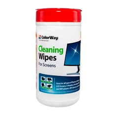 COLORWAY CW-1071 (wipes for Laptops & Monitors 100 pcs) 100 db törlőkendő