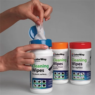 COLORWAY CW-1071 (wipes for Laptops & Monitors 100 pcs) 100 db törlőkendő