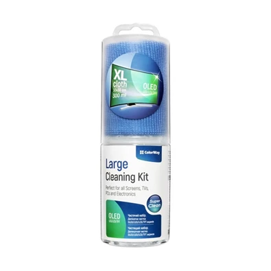 COLORWAY CW-5230 Cleaning Kit Electronics (300ml and microfiber 30x30cm) tisztítószer szett