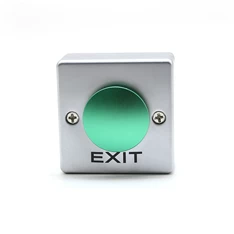 CONTROL CON-EXIT9 zöld falon kívüli nyomógomb