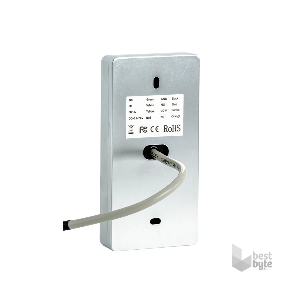 CONTROL KIT-CON-FP1 érintőgombos kültéri ujjlenyomatolvasós RFID kódzár