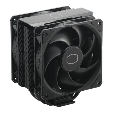 COOLER MASTER CPU hűtő HYPER 212 BLACK X DUO, LGA1700 támogatással, fekete