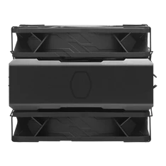 COOLER MASTER CPU hűtő HYPER 212 BLACK X DUO, LGA1700 támogatással, fekete