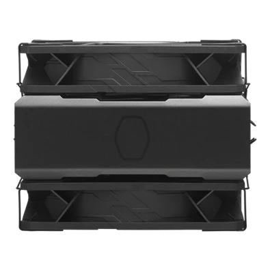 COOLER MASTER CPU hűtő HYPER 212 BLACK X DUO, LGA1700 támogatással, fekete