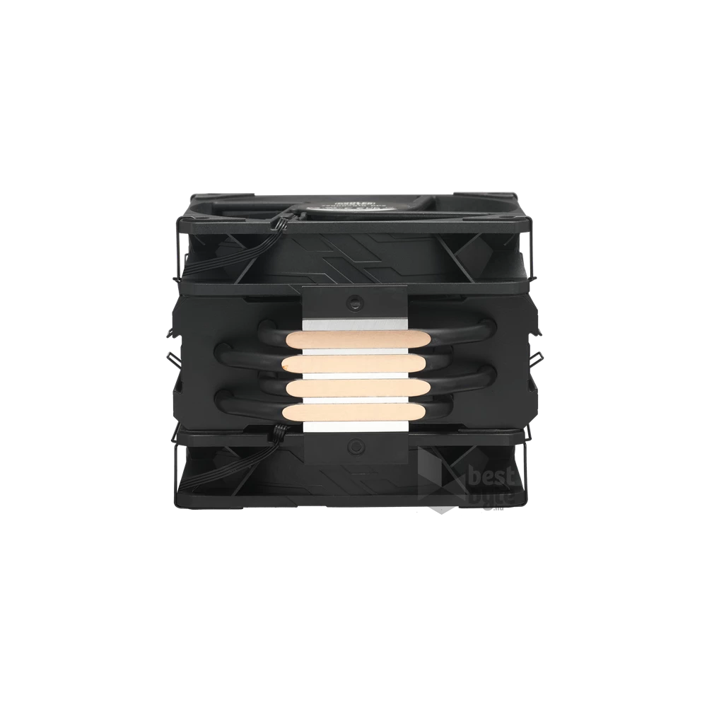 COOLER MASTER CPU hűtő HYPER 212 BLACK X DUO, LGA1700 támogatással, fekete