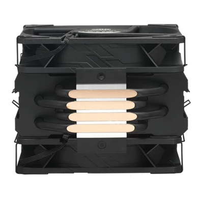 COOLER MASTER CPU hűtő HYPER 212 BLACK X DUO, LGA1700 támogatással, fekete