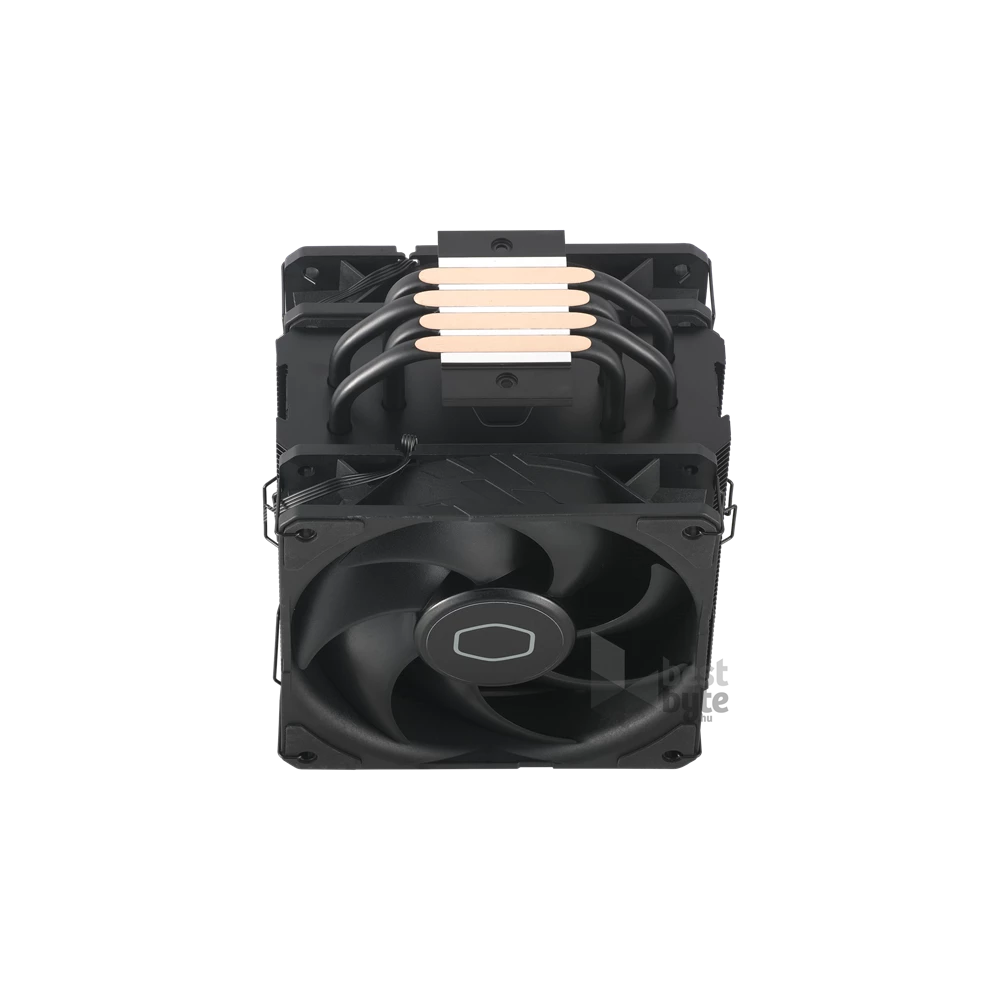 COOLER MASTER CPU hűtő HYPER 212 BLACK X DUO, LGA1700 támogatással, fekete