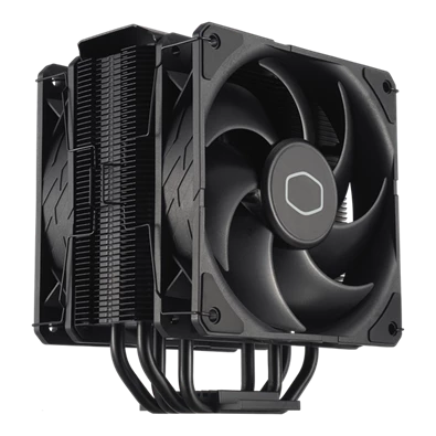 COOLER MASTER CPU hűtő HYPER 212 BLACK X DUO, LGA1700 támogatással, fekete