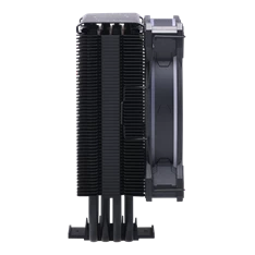 COOLER MASTER CPU hűtő HYPER 212 HALO BLACK ARGB, LGA1700 támogatással, fekete