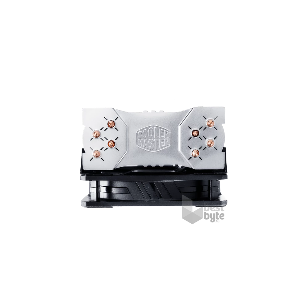 COOLER MASTER CPU hűtő Hyper 212 EVO V2, LGA1700 támogatással, ezüst-fekete