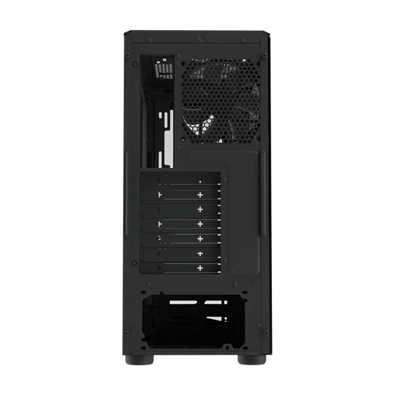 COOLER MASTER Ház, Mid Tower ATX CMP 520L, Edzett üveg, Tápegység nélkül, fekete