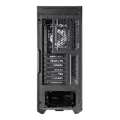 COOLER MASTER Ház Midi ATX MasterBox TD500 MESH V2 ARGB + 3db Ventilátor, Tápegység nélkül, Üvegfalú, fekete
