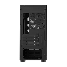 COOLER MASTER Ház Mini Tower ATX CMP 320L, 1db Ventilátorral, Tápegység nélkül, Üvegfalú, Fekete