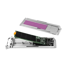 COOLER MASTER Külső Ház M2 SSD, ORACLE AIR, USB 3.2 Gen 2 Type-C, Aluminum
