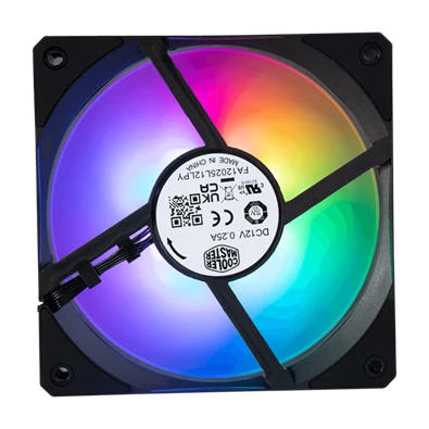 COOLER MASTER Rendszerhűtő Ventilátor MasterFan SickleFlow 140 ARGB, 14cm