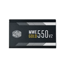 COOLER MASTER Tápegység MWE GOLD 550W, 12cm, 80+ Gold V2, fekete