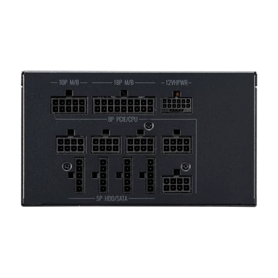 COOLER MASTER Tápegység Moduláris MWE GOLD 1250 - V2 ATX 3.0 1250W, 14cm, 80+ Gold