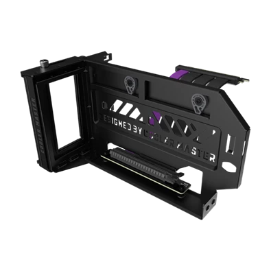 COOLER MASTER Vertikális Videokártya Tartó készlet, fekete