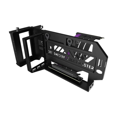 COOLER MASTER Vertikális Videokártya Tartó készlet, fekete