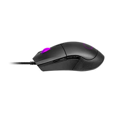 COOLER MASTER Vezetékes Egér MM310 Gaming, Optikai, 6 gombos, 12000dpi, RGB világítás, Ultrakönnyű, Fekete