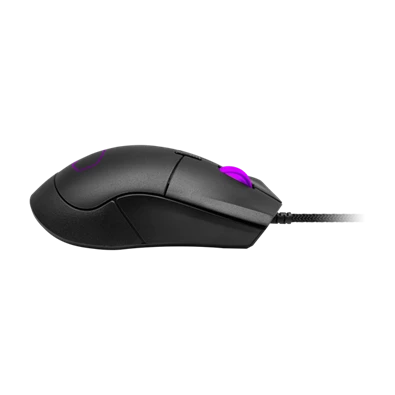 COOLER MASTER Vezetékes Egér MM310 Gaming, Optikai, 6 gombos, 12000dpi, RGB világítás, Ultrakönnyű, Fekete