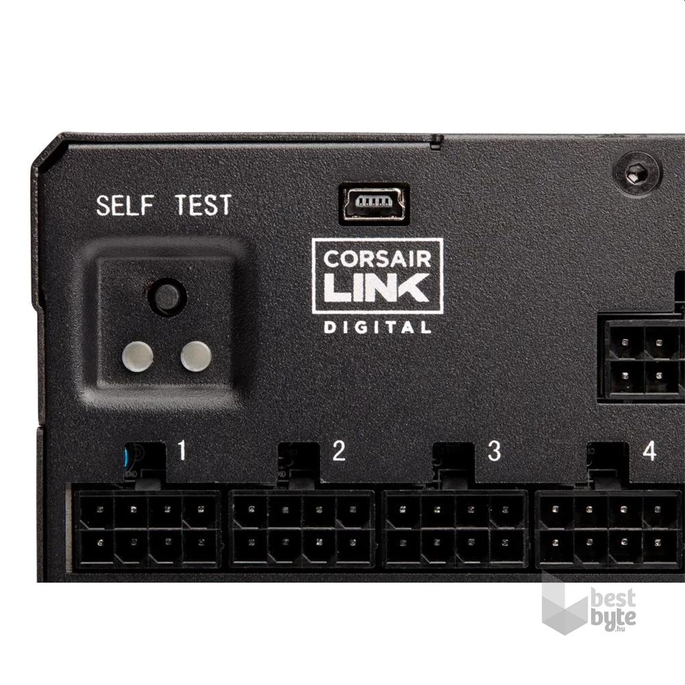 CORSAIR AX1600i 1600W 80 PLUS Platinum moduláris tápegység