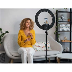 CORSAIR ELGATO Körlámpa, Ring Light, 2500 lumens, Állítható teleszkópos, Max magasság: 54cm, fekete