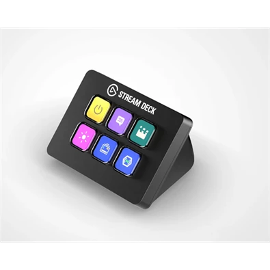 Corsair Elgato Stream Deck Mini 6  testreszabható fekete LCD billentyűs érintőpanel