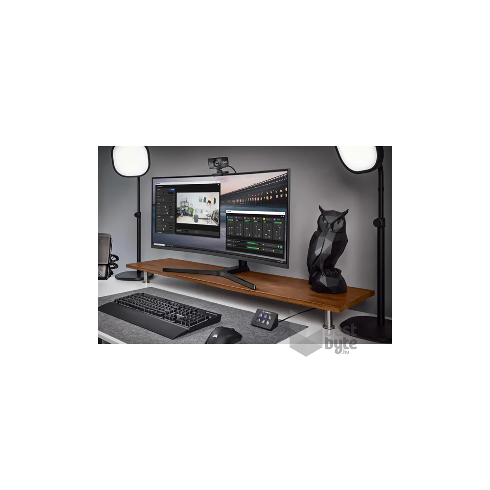 Corsair Elgato Stream Deck Mini 6  testreszabható fekete LCD billentyűs érintőpanel