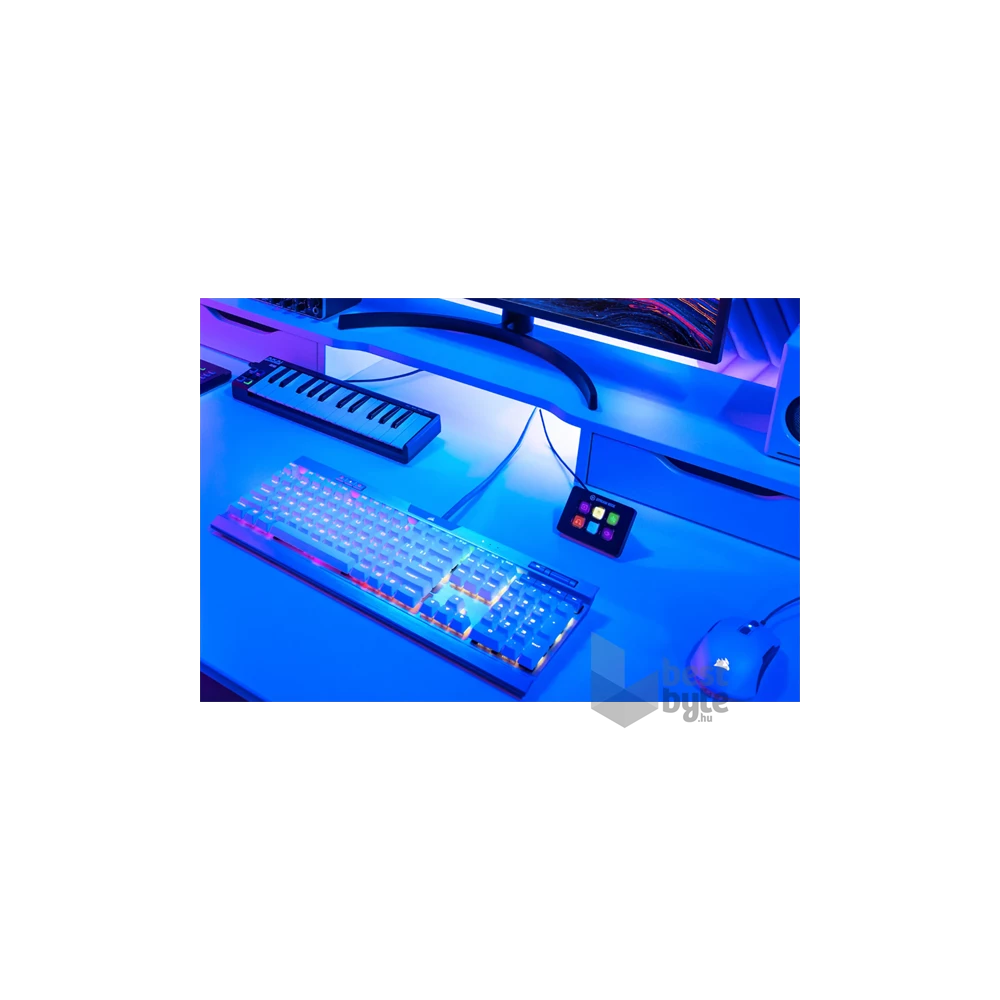 Corsair Elgato Stream Deck Mini 6  testreszabható fekete LCD billentyűs érintőpanel