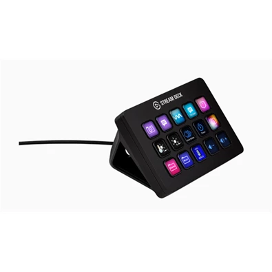 Corsair Elgato Stream Deck MK.2 15 testreszabható fekete LCD billentyűs érintőpanel