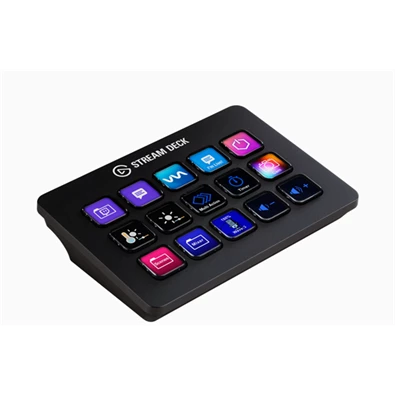 Corsair Elgato Stream Deck MK.2 15 testreszabható fekete LCD billentyűs érintőpanel