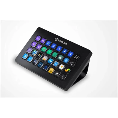 Corsair Elgato Stream Deck XL 32 testreszabható fekete LCD billentyűs érintőpanel
