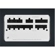 CORSAIR Tápegység Moduláris, RM White Series™ RM750, 750W, ATX, BOX, 80+ Gold, fehér