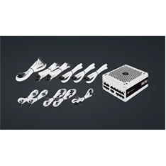 CORSAIR Tápegység Moduláris, RM White Series™ RM750, 750W, ATX, BOX, 80+ Gold, fehér
