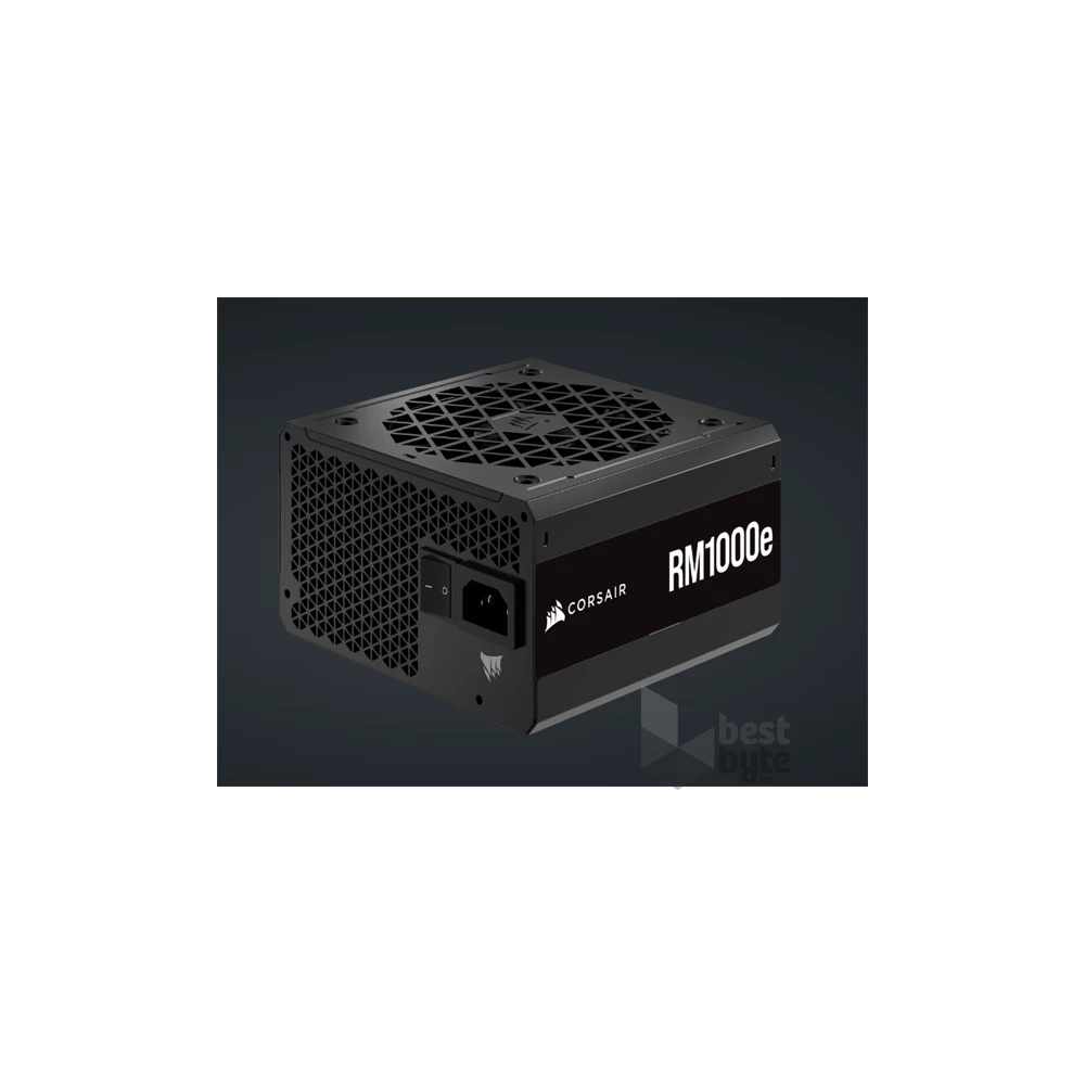 CORSAIR Tápegység Moduláris, RMe Series RM1000e, 1000W, 12cm, ATX3.0, PCIe5.0, 80+ Gold
