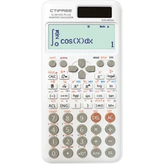 CTIFREE FC-991 ES PLUS 2nd FEHÉR tudományos számológép, 77x161mm, dual power, 2 év garancia (Újszerű)